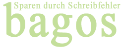 bagos.de | Sparen durch Schreibfehler